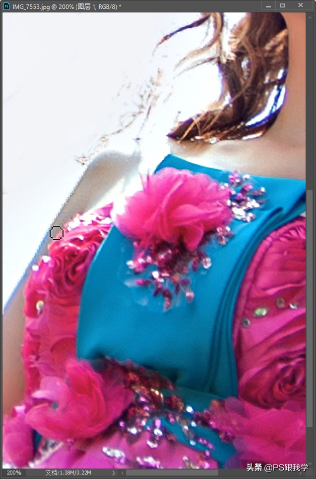 photoshop如何消除斑点,photoshop怎么消除图上的物体