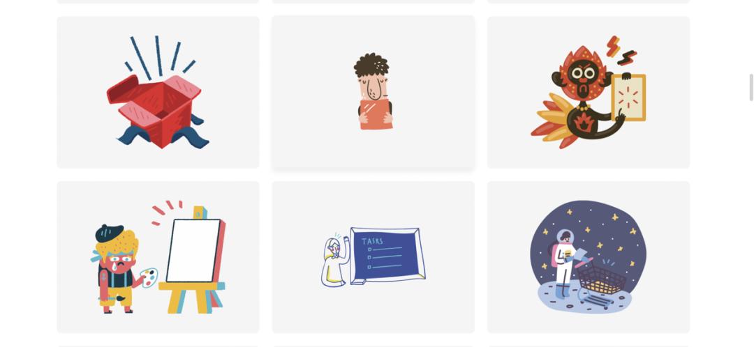 免费商用插画网站,插画素材网站免费