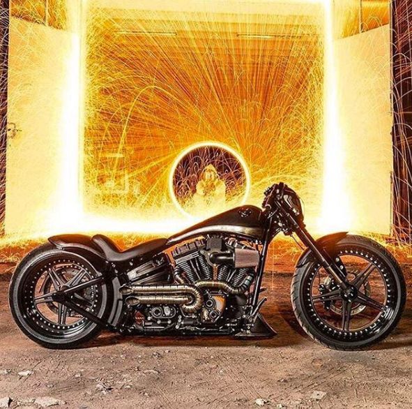 哈雷火爆全网,最近很火的哈雷摩托车视频