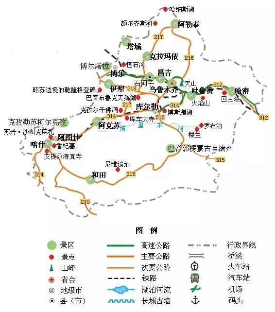 34幅中国各地旅游地图精简高清版,全国旅游地图全图高清版本