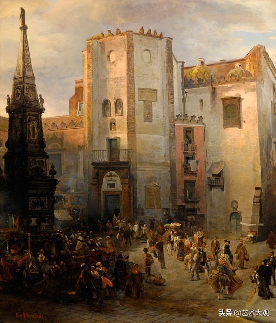 芬兰大师古典风景油画作品欣赏,顶级的欧洲午后阳光风景油画