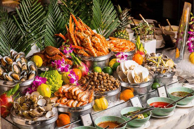 成都百悦希尔顿逸林酒店海鲜自助,成都希尔顿海鲜排行