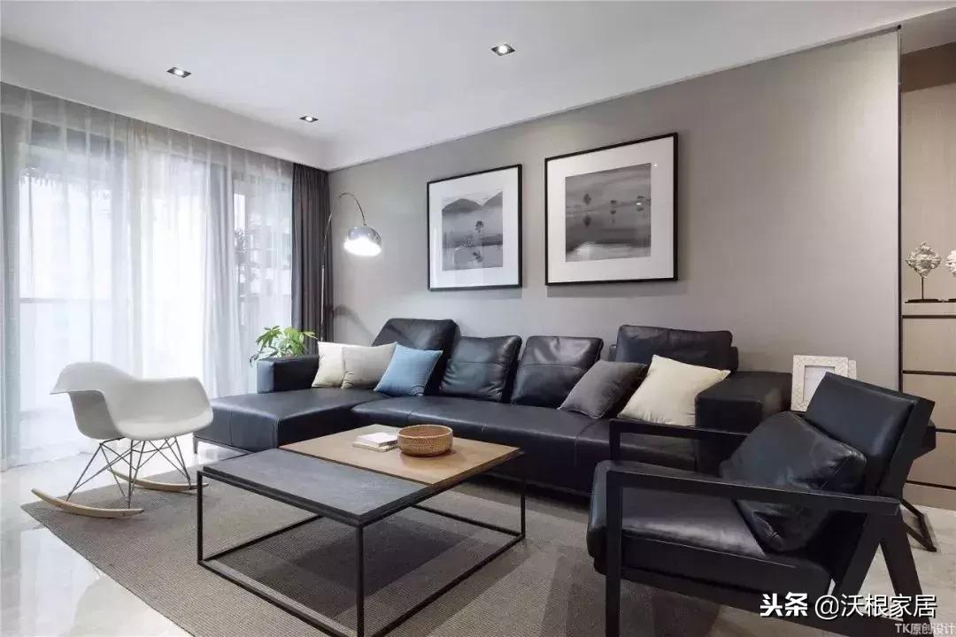 墙壁刷灰色漆效果图,灰色漆刷地面