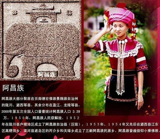 油管看中国56个民族传统服饰,56个民族女性服饰图片大全