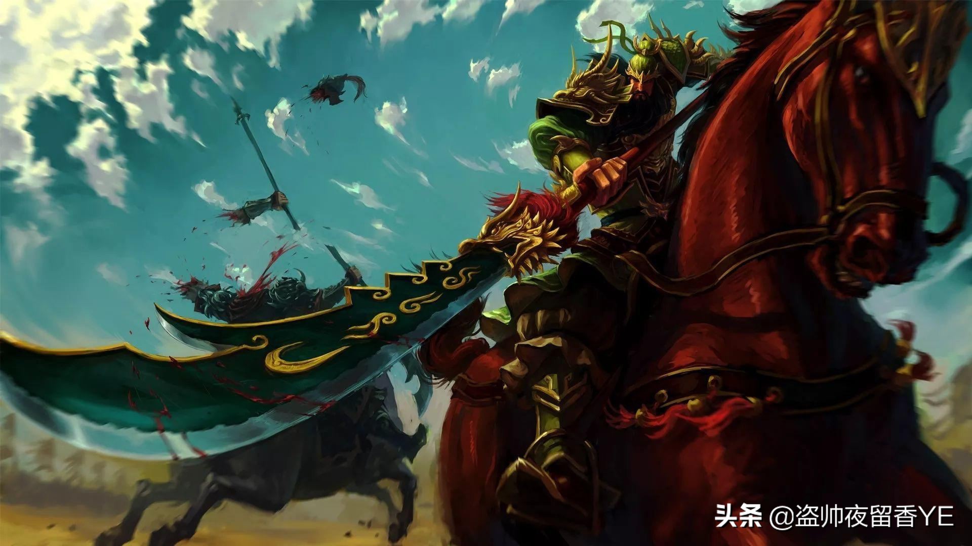 关羽的忠义体现在哪些故事里,关羽因其忠义勇武被世人称颂