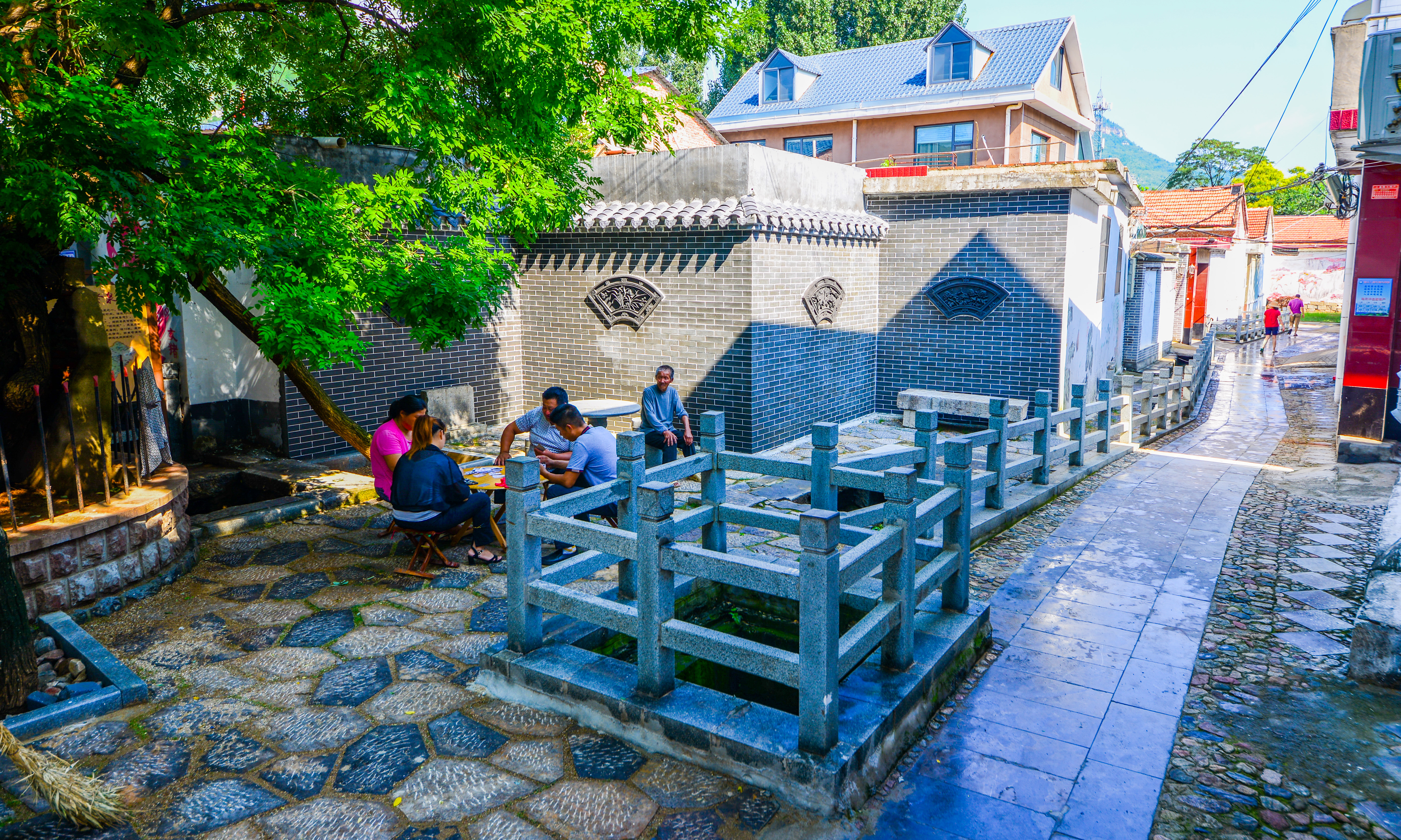 叮咚的泉水，迷人的风景，济南这个古村低调鲜为人识，却美得让人惊喜！