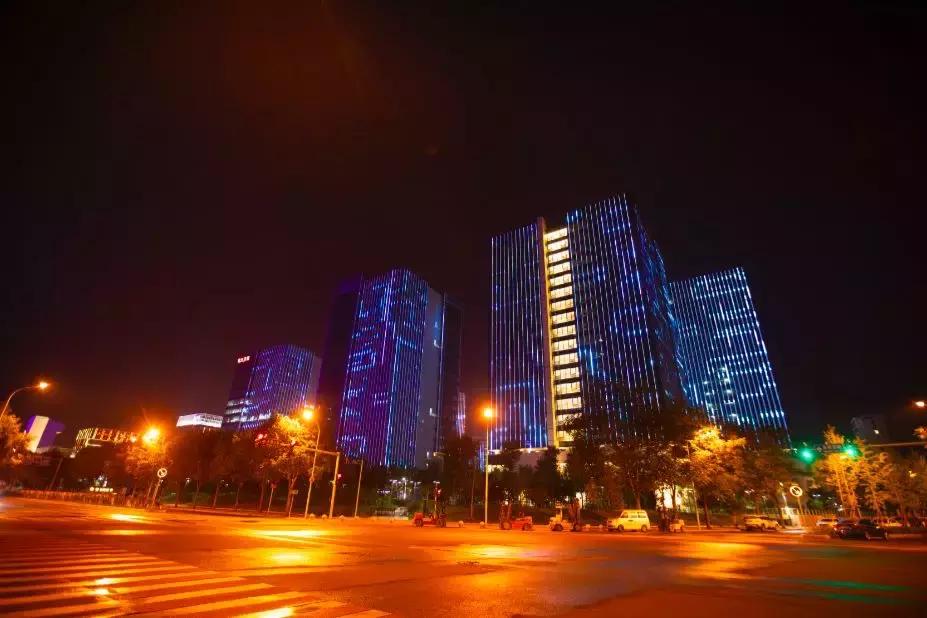 震撼北京我爱你中国,中关村震撼视频