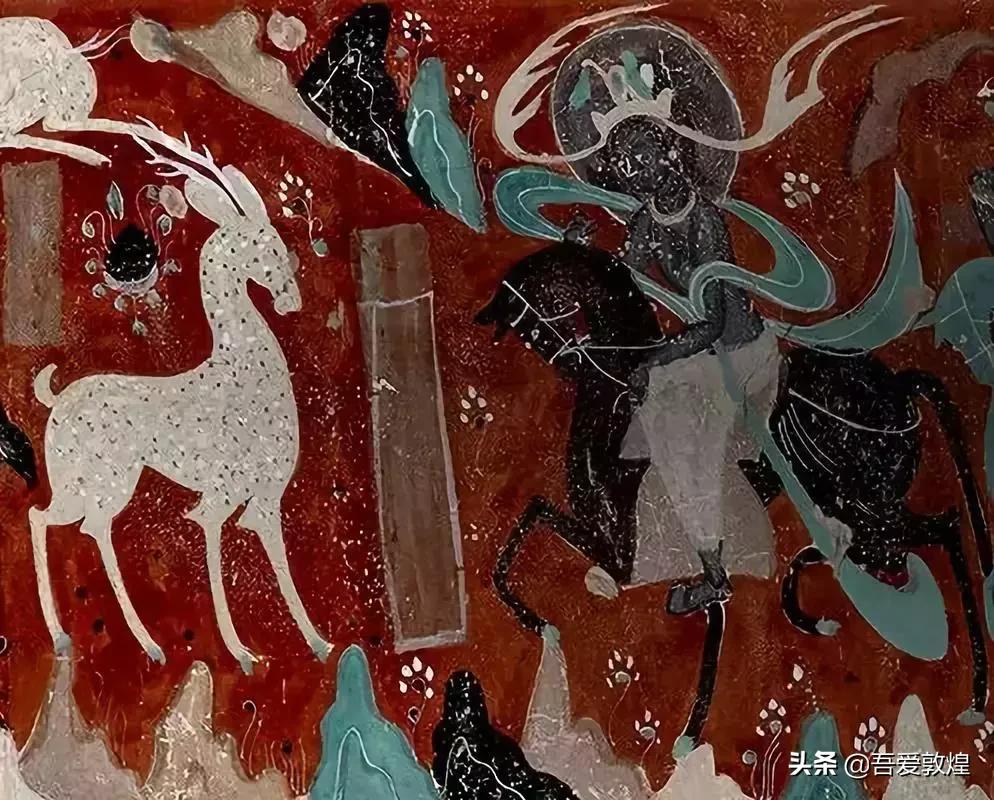 敦煌九色鹿为啥不是九色,敦煌九色鹿科普