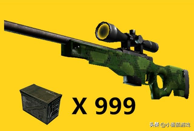 假如吃鸡武器没有射速限制,吃鸡里面的狙击枪awm在哪里