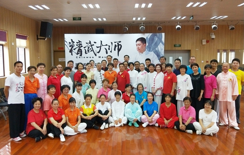 邵虎教练参加“精武大师”公益培训活动