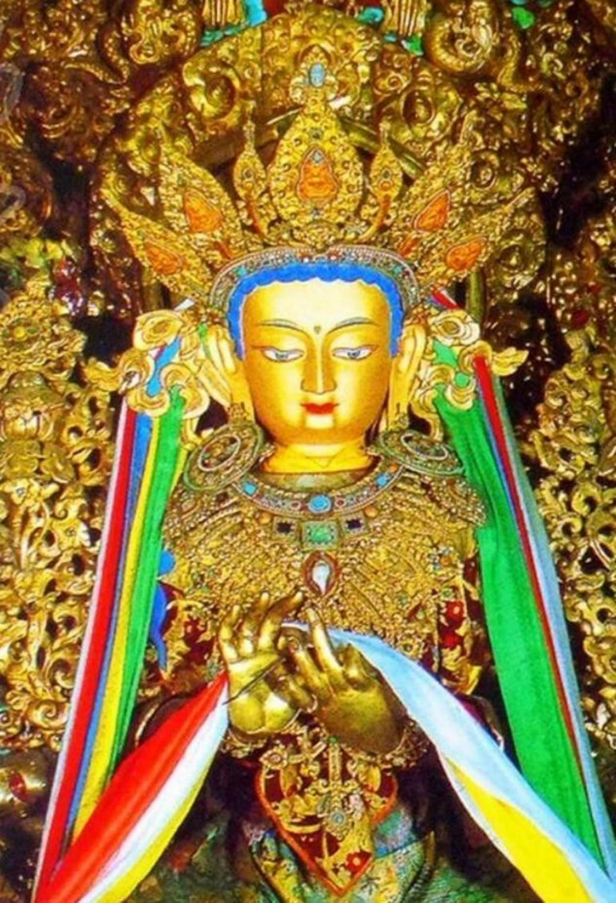 布达拉宫黄金之谜,布达拉宫内部的黄金从哪儿来的