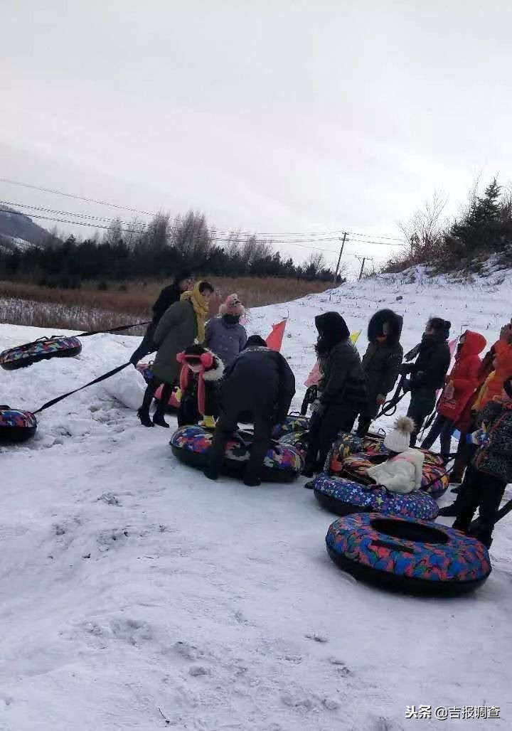 抚松玩雪的地方,前方高能下雪