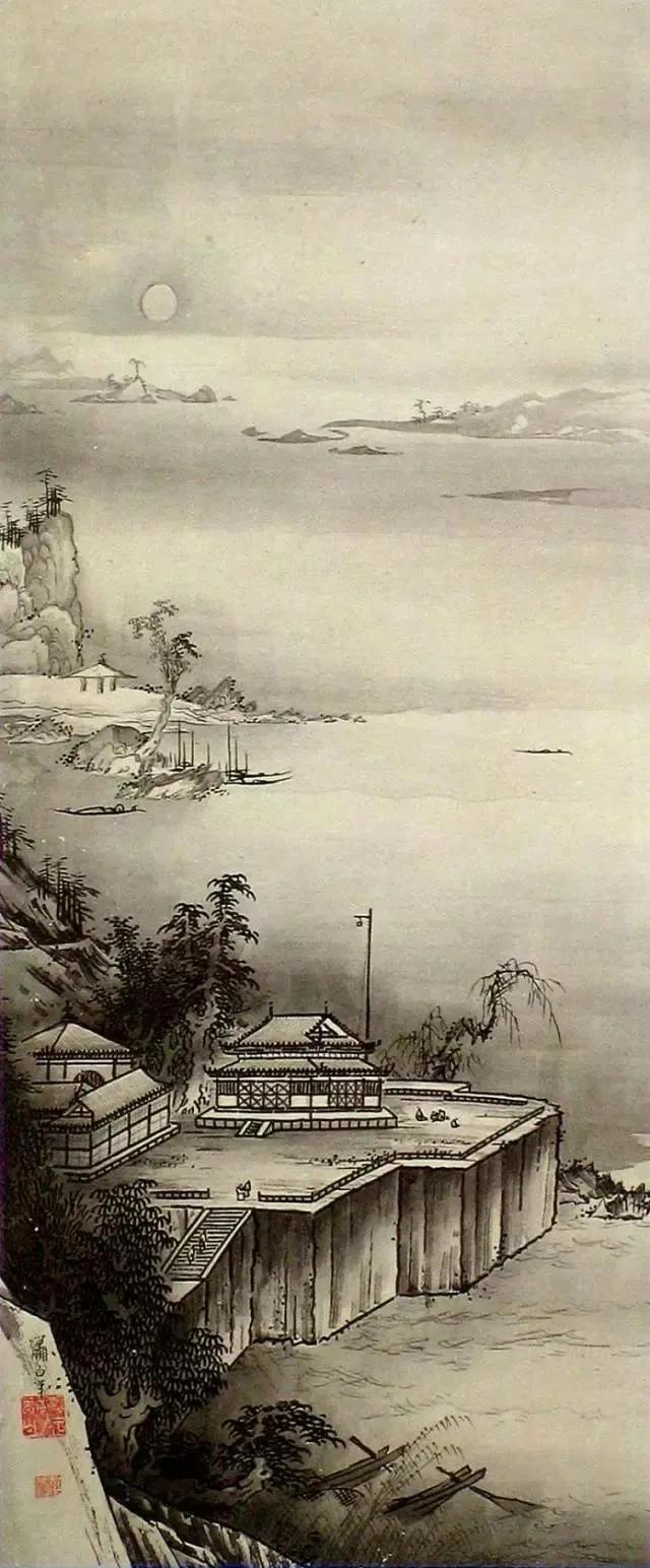 日本水墨画家,日本天才画家惊艳之作