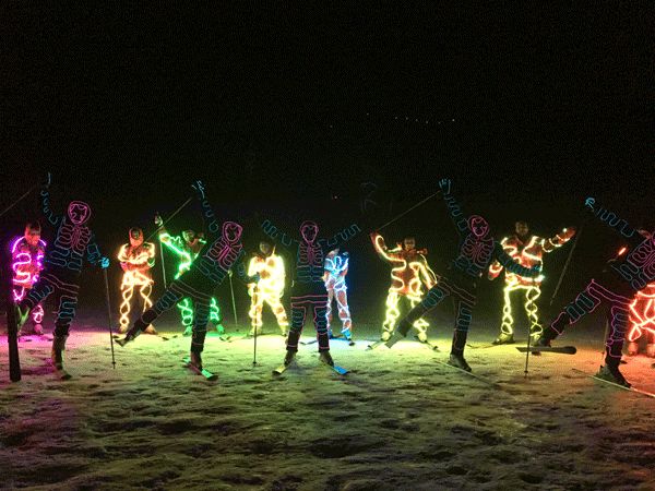 薛家寨照金国际滑雪场,热雪奇迹滑雪场高级道