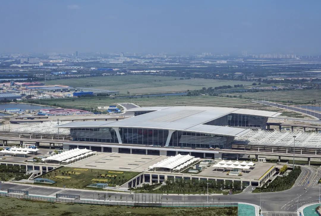 津秦客运专线天津滨海站,天津滨海高新区滨海西站