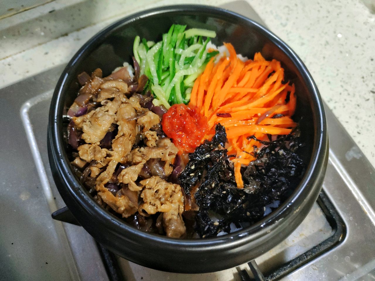 各种好吃的石锅饭,羊肉石锅拌饭教程