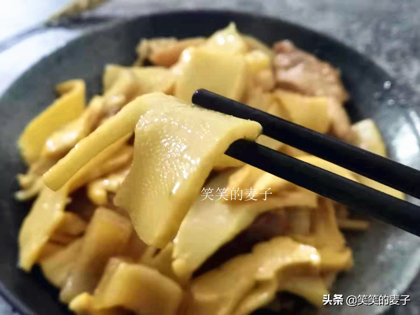 毛竹笋干怎么泡发最快最好吃,笋干片泡发的正确方法和做法