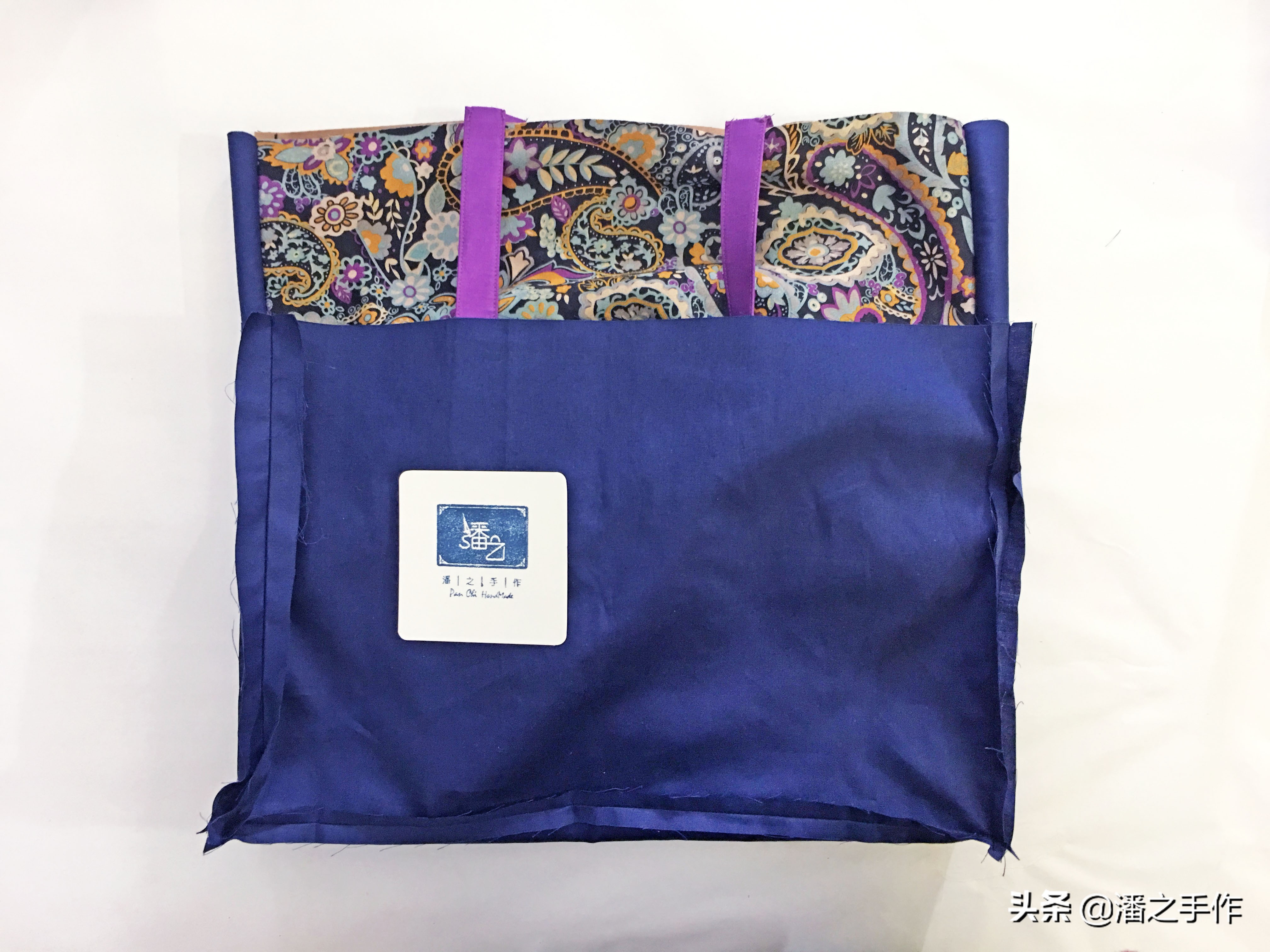 布艺环保袋制作方法,自制环保袋手工制作儿童