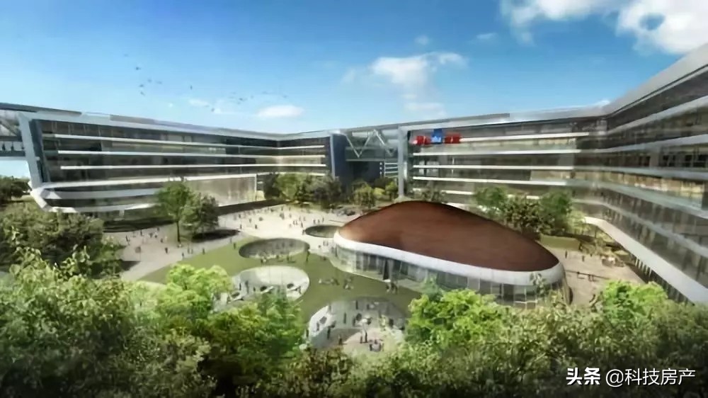 南京上海华为研发中心对比,华为杭州总部未来科技城