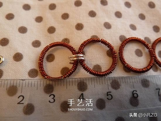 铜线手工制作手链,铜丝手链diy