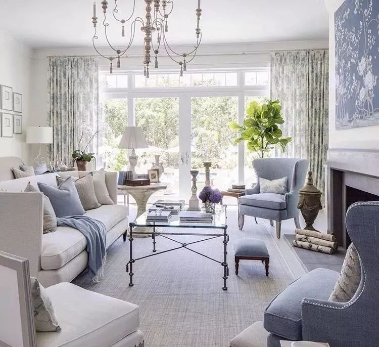 别墅窗帘最新款,100款窗帘效果图