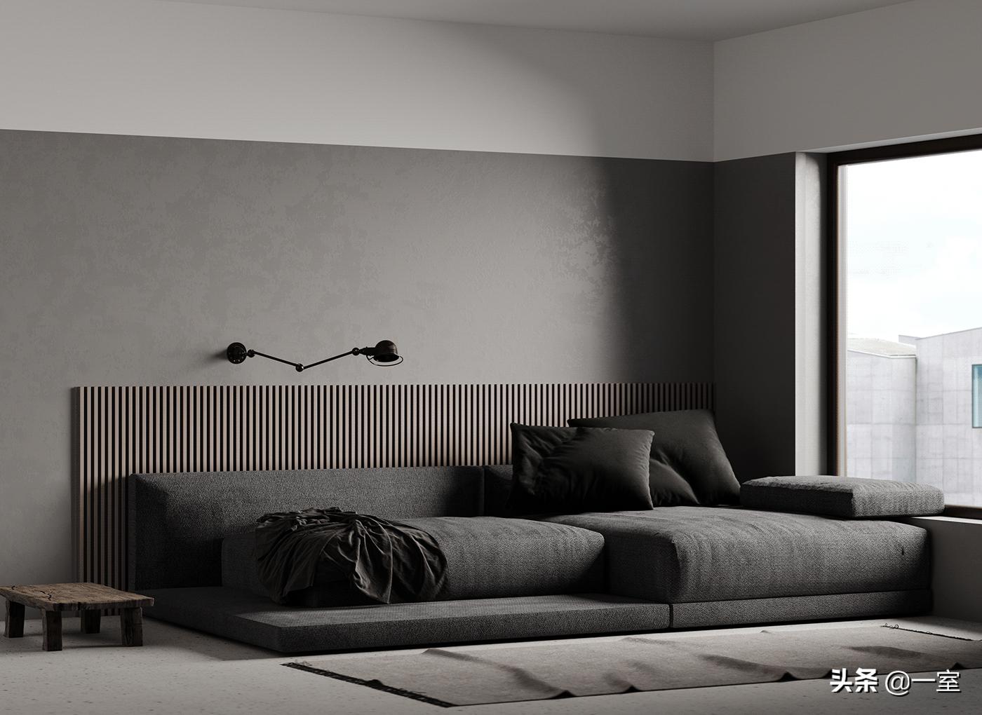 3.3米背景墙设计,客厅背景墙设计简约款