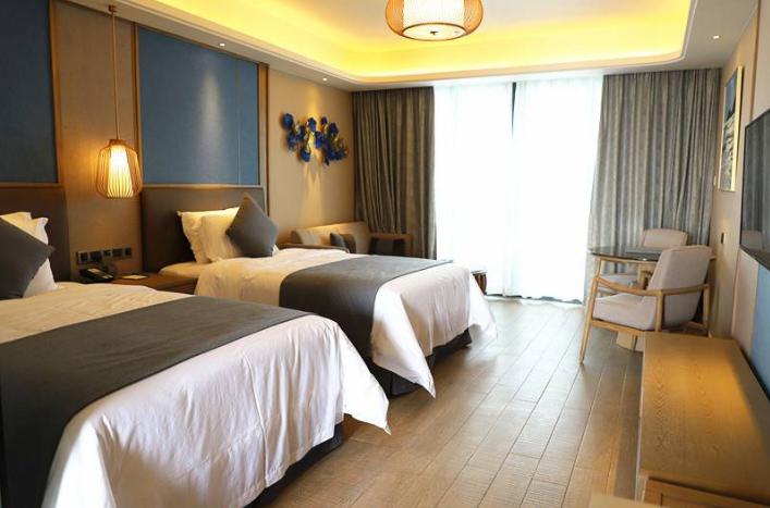 惠州离海超近的5星酒店!正海景+2人自助早晚+私家沙滩+无边泳池