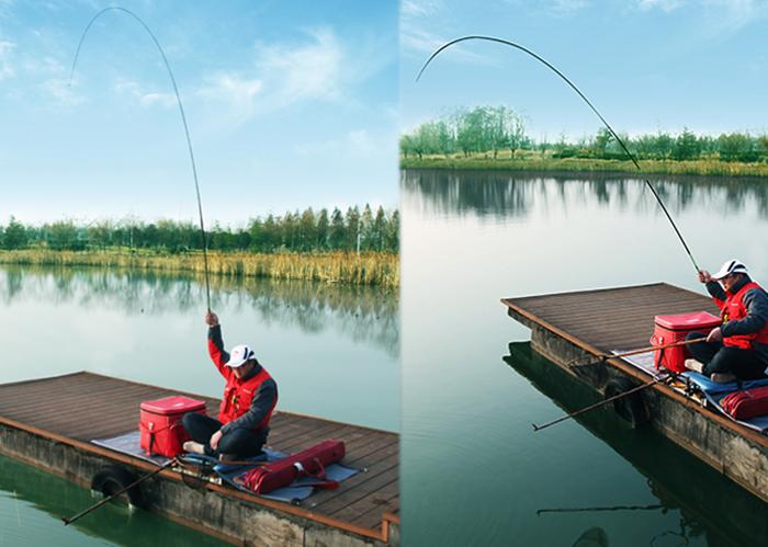 日本高档鲫鱼鱼竿6.3米,日本进口鱼竿超轻超细野钓