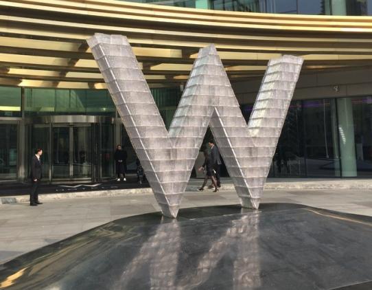 上海外滩w酒店超惊喜套房,上海外滩w酒店云端套房测评