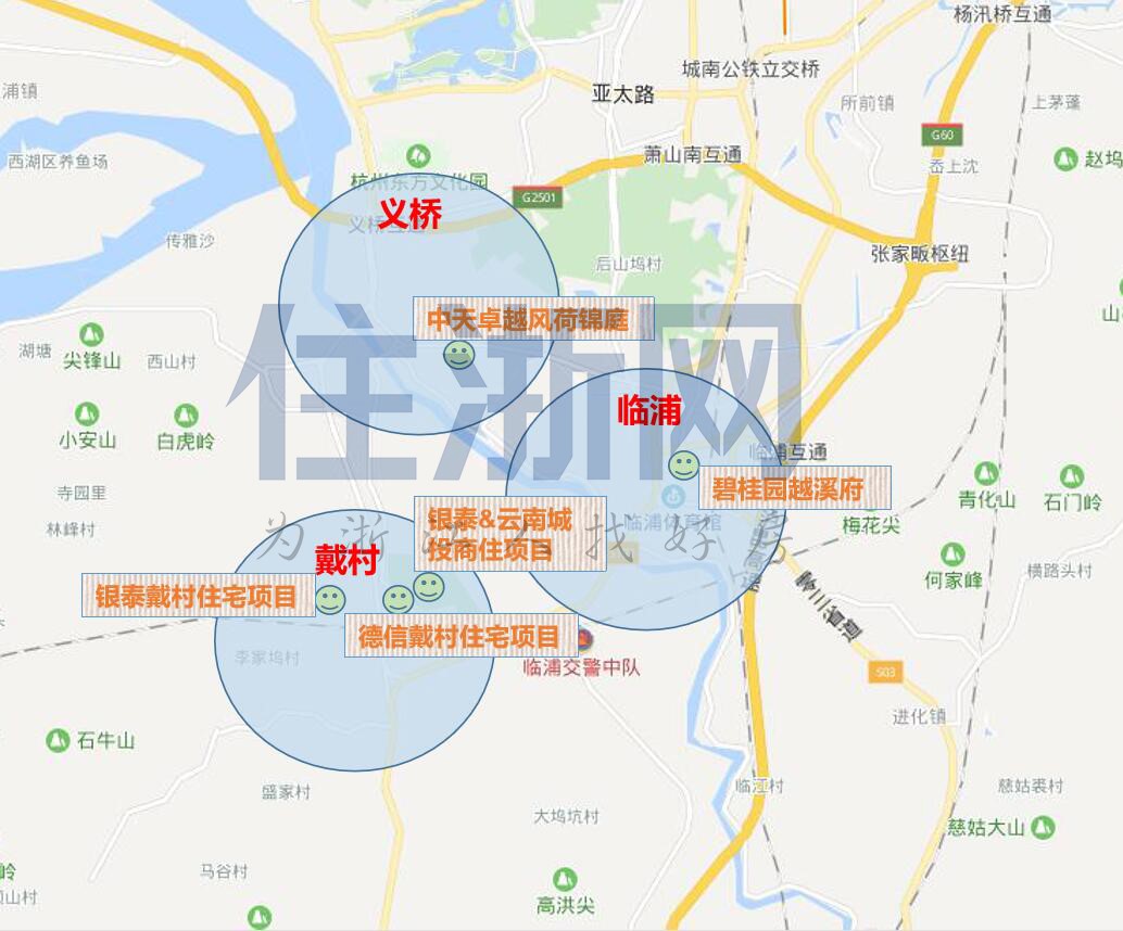 承接滨江外溢需求，戴村所在的萧山南部片区或是下一个刚需阵地