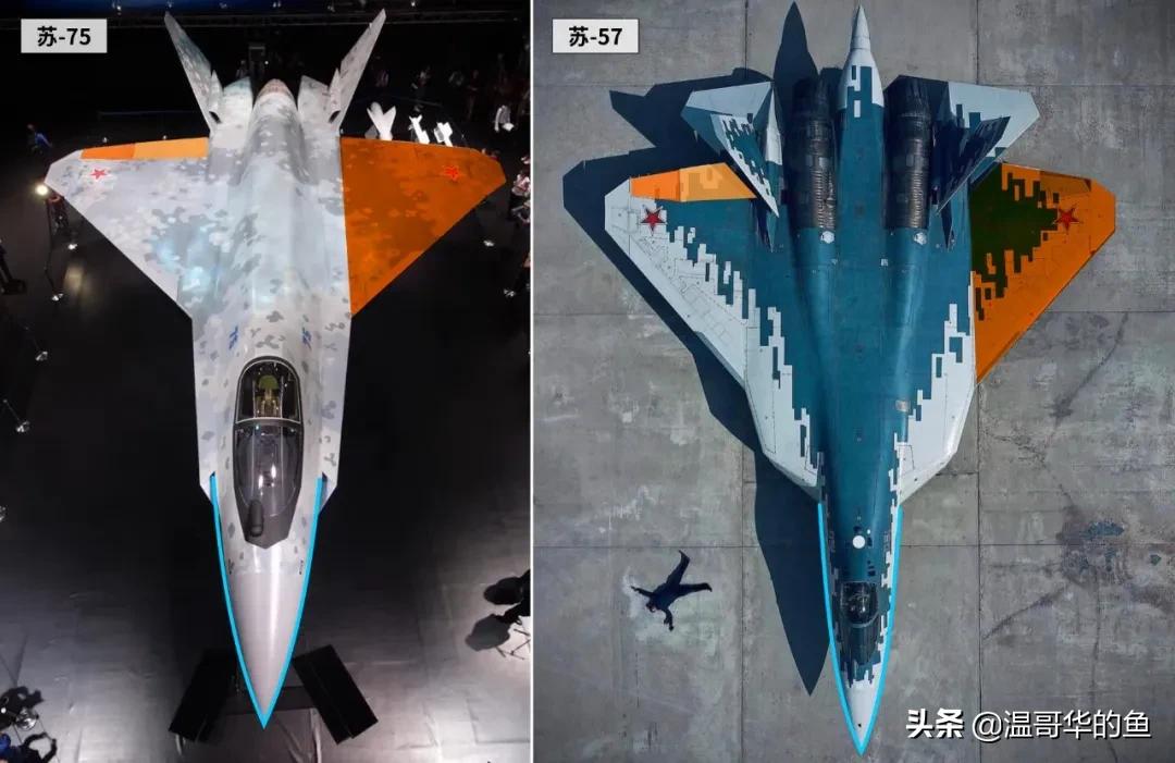 俄罗斯苏75隐身战斗机,俄罗斯最新战斗机苏75图