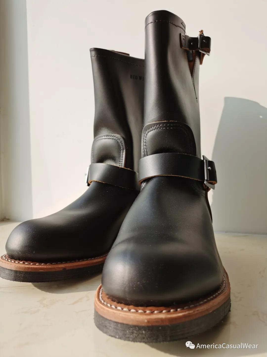 RedWing红翼9268茶芯工程师靴初体验