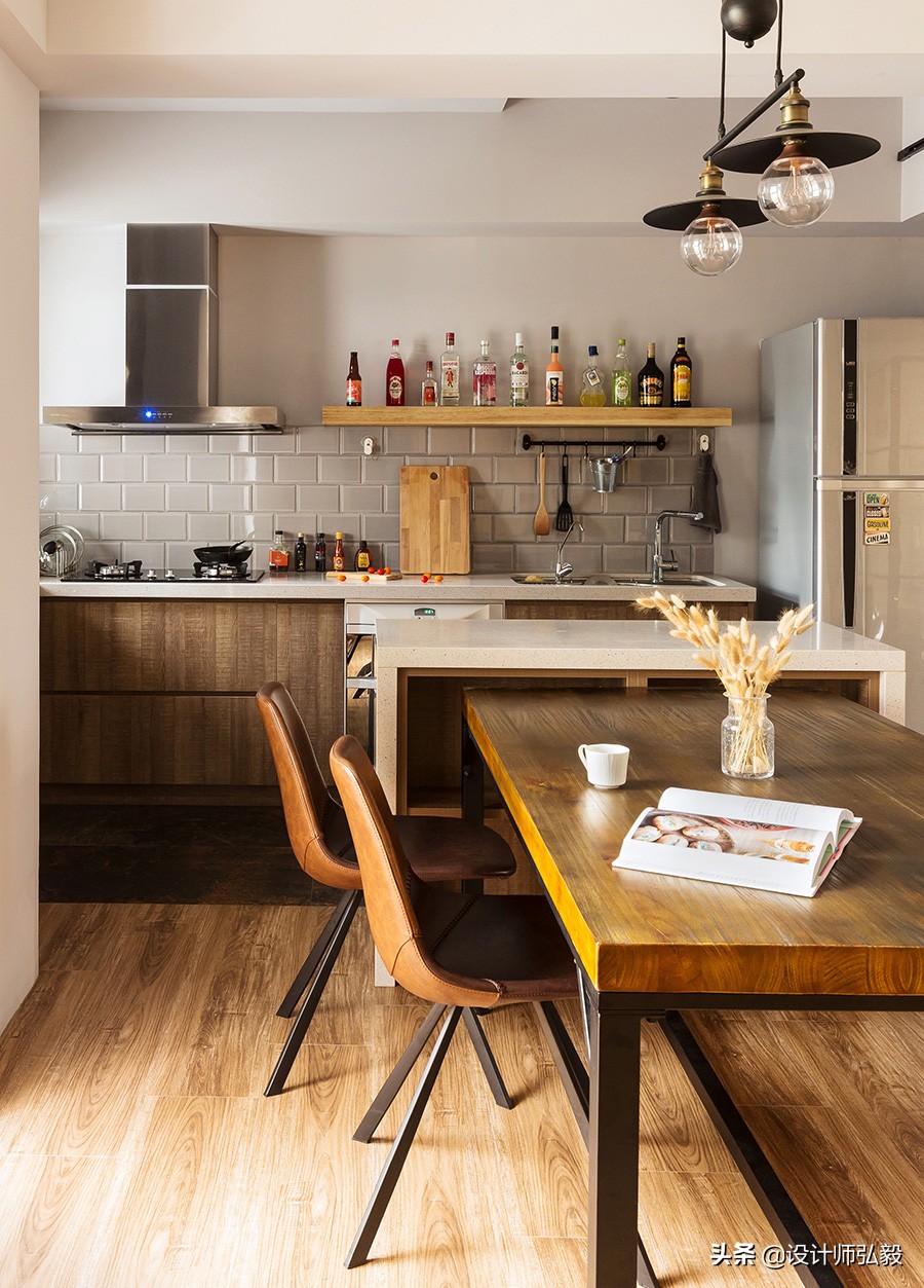 重拾老屋温暖格调！永和60平光感轻工业风宅