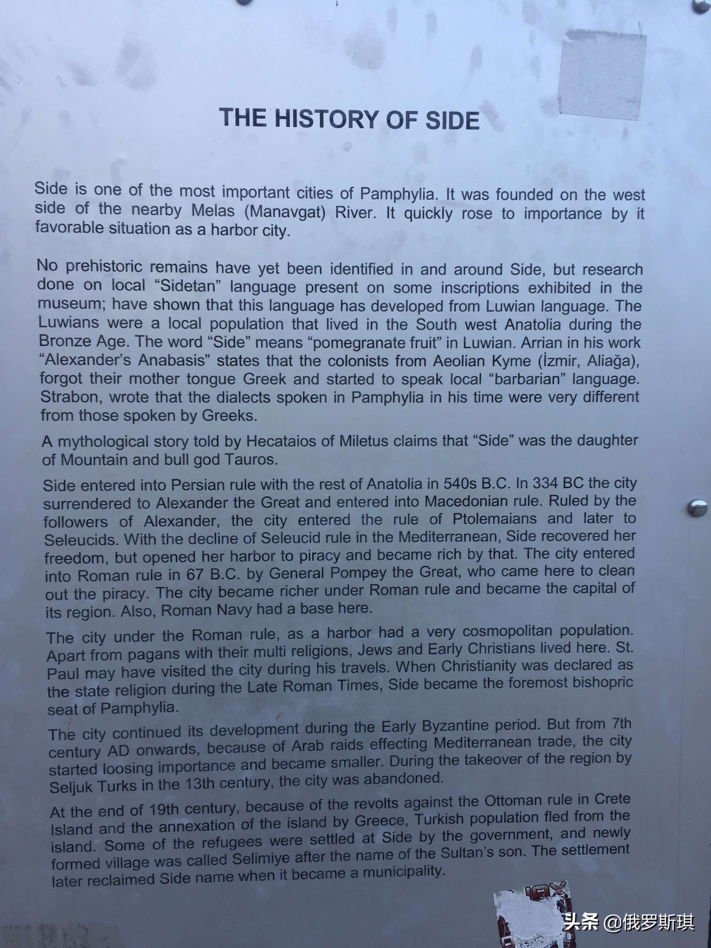 2019年12月25日，圣诞节，一路狂奔的袋鼠——土耳其安塔利亚