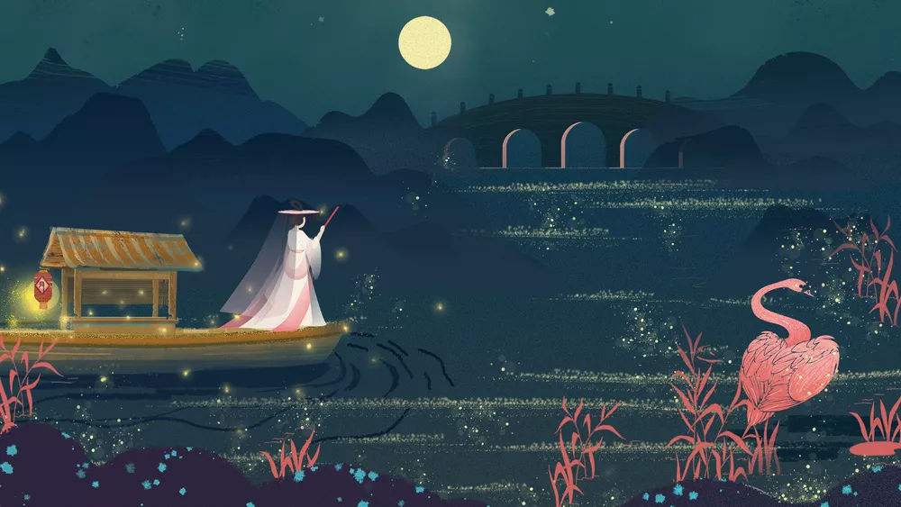 苏东坡咏月诗原文,苏东坡中秋月古诗朗诵