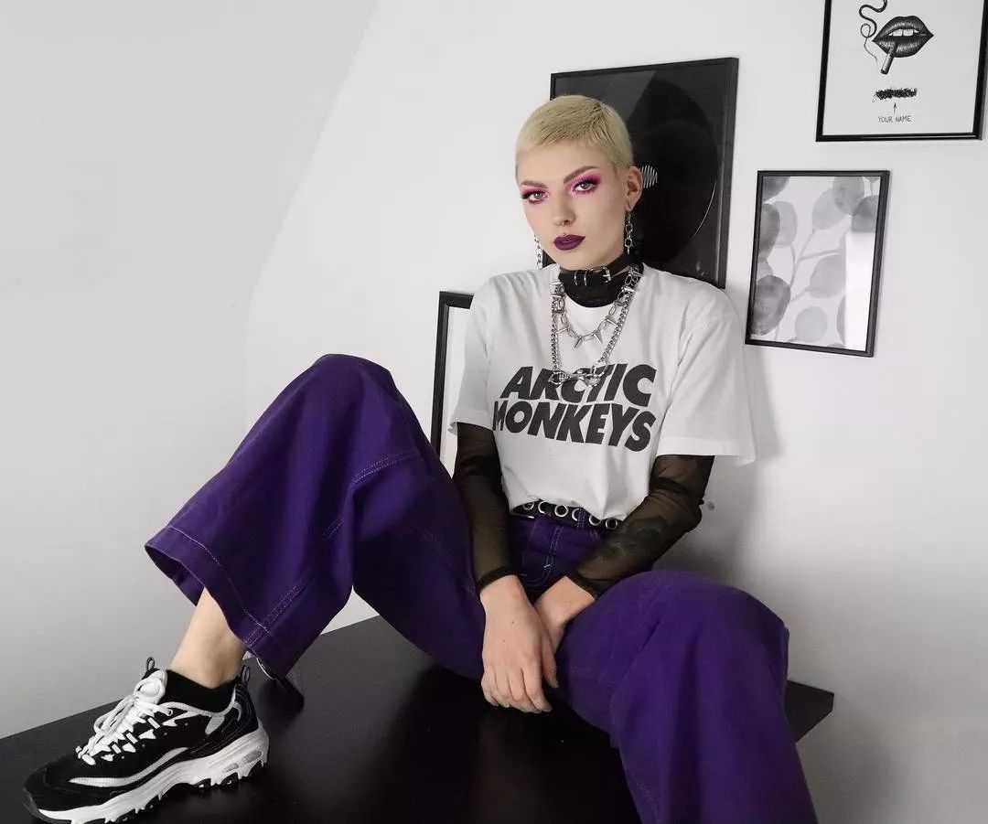 朋克公主艾薇儿颜值巅峰时期,欧美明星艾薇儿