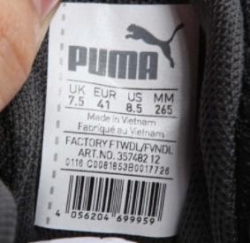 puma彪马鞋真假辨别,puma彪马假货维权