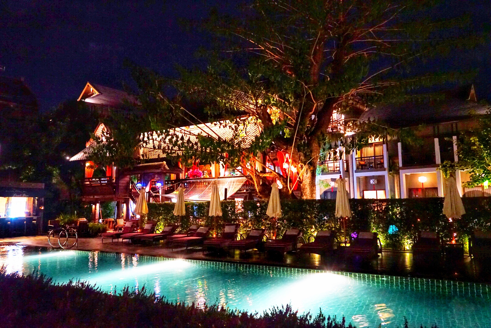 神奇泰国游,清迈古城温暖的风景