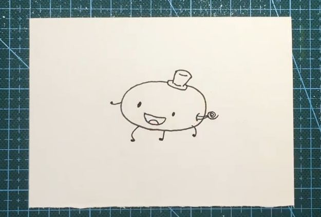 一年级西瓜简笔画简单又好看,简笔画一年级西瓜