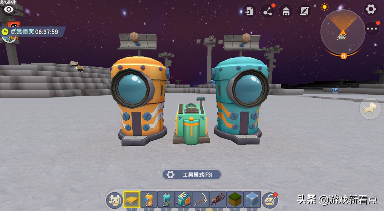 迷你世界各个星球的隐藏空间,迷你世界三连空岛