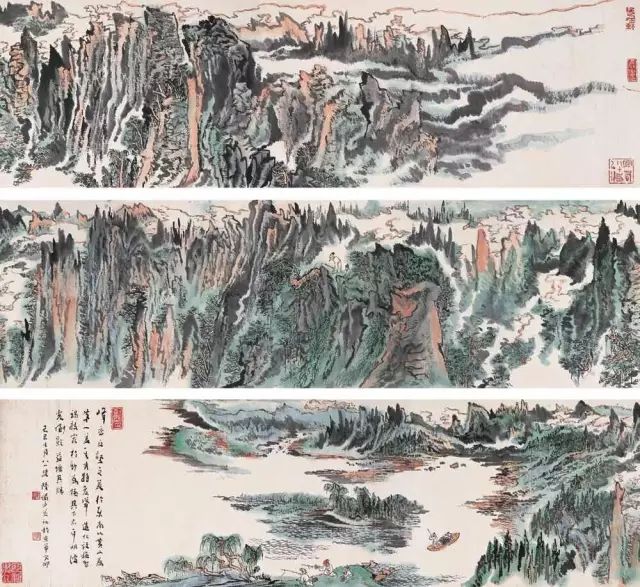 学画山水画的基础教程,小学画山水画的步骤和技巧