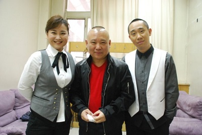 贾玲谈郭德纲相声大赛一等奖,郭德纲于谦和贾玲比赛