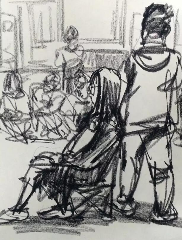 速写默写技巧思路,慢写和快写速写