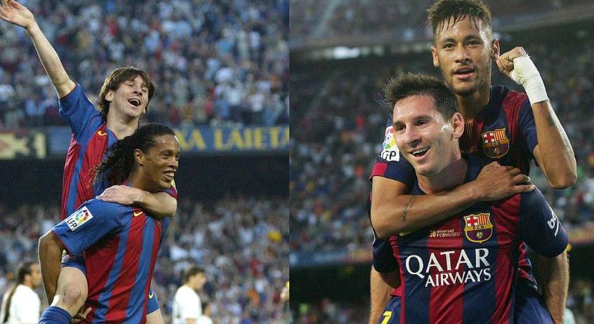 小罗评价梅西的天赋,小罗的能力有多强