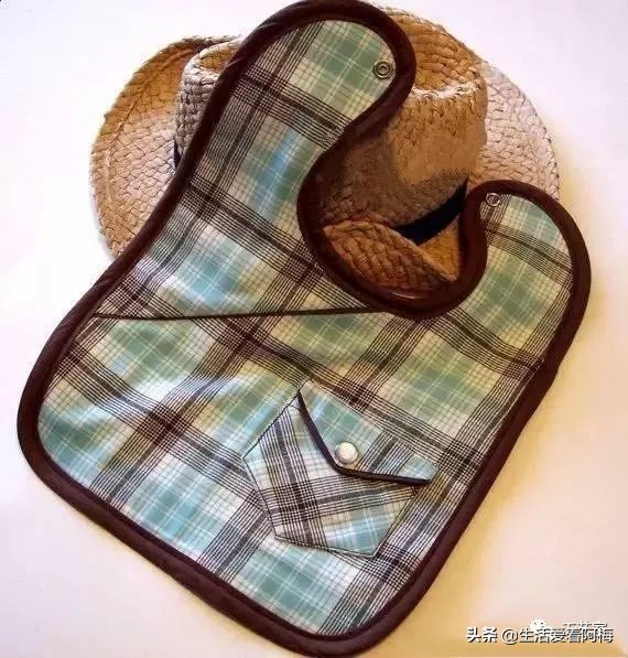 1-3岁宝宝专用围兜有袖子,宝宝布兜制作方法