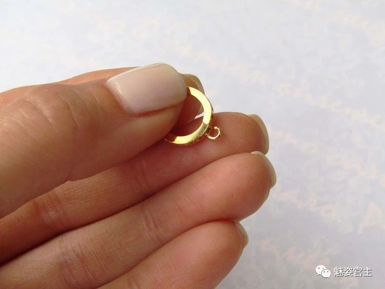 珍珠流苏耳环制作教程,流苏耳环做法教学视频