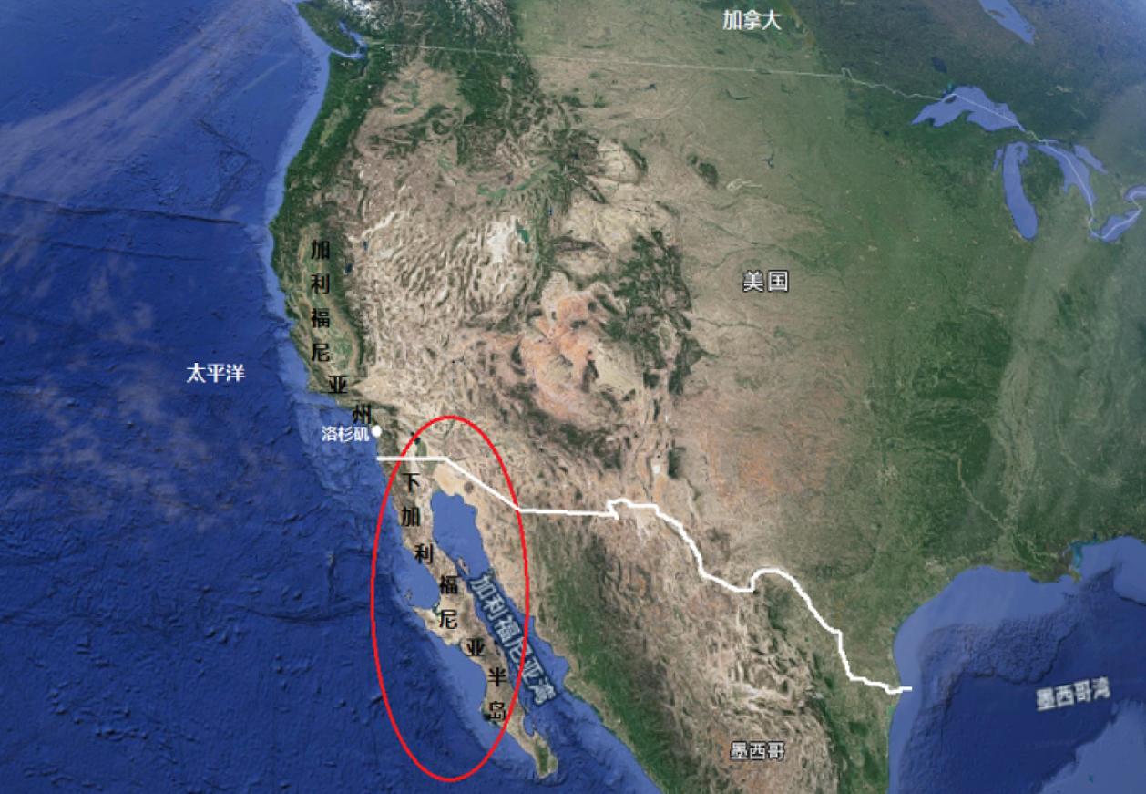 同样“买”墨西哥领土，美国人出价相差20倍？后悔没吞并下加州了