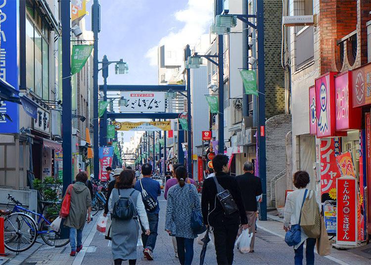 东京值得逛的街,东京十条银座商店街