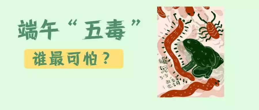 端午五毒是指哪5种,端午节常说五毒是哪五毒