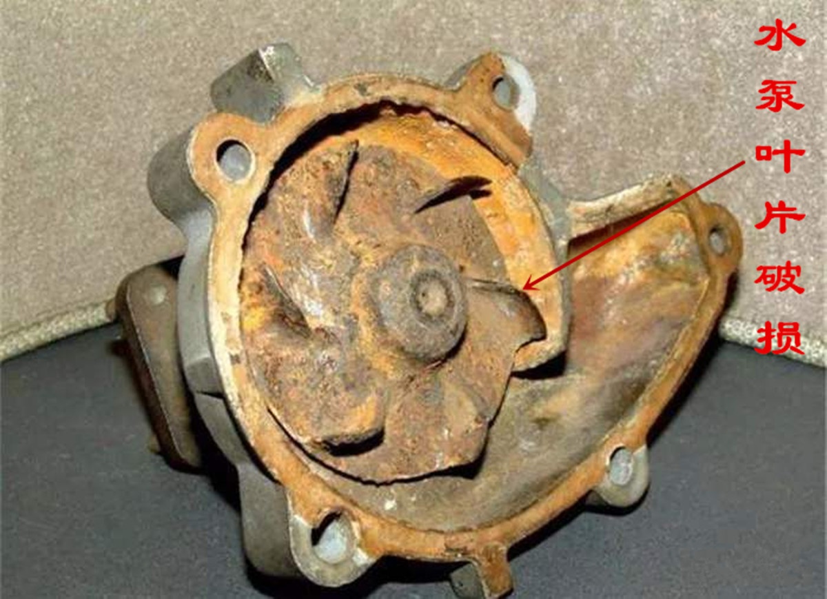 为什么汽车水泵叶片会烂掉,怎么判断汽车水泵叶片坏了